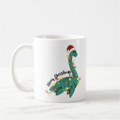 Funny FroChristmas Lochness Monster Kaffeetasse (Links)