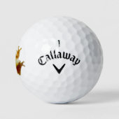Funny Frog 4Frankie Golfball (Logo)