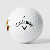 Funny Frog 4Frankie Golfball (Logo)