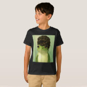 Funny Frog Beehive Bob Haircut Meme  T-Shirt (Vorne ganz)