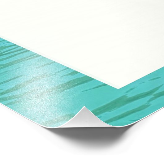 Funny Frog Choice Bird Inspiration Poster (Ecke)