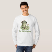Funny Frog Golf - Your Hole is My Goal T-Shirt (Vorne ganz)