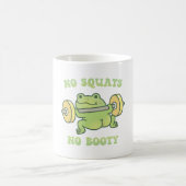 Funny Frog Hefting Weiden keine Stöcke Kein Hinter Kaffeetasse (Mittel)