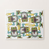 Funny Frog Insanely Froggie Puzzle (Horizontal)