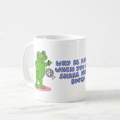 Funny Frog Kaffeetasse (Vorderseite Links)