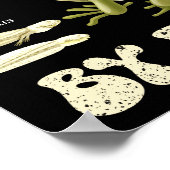 Funny Frog Lover leicht von Fröschen abgelenkt Poster (Ecke)