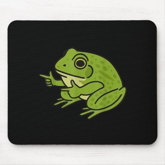 Funny Frog Me No Problemo Narrator But It Was All  Mousepad (Vorne)