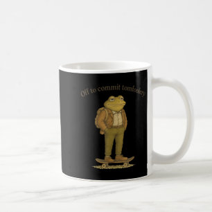Funny Frog Meme Alberner dunkler Spaß ab, um Tom z Kaffeetasse