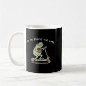 Funny Frog Off To Praise The Lord Christian Scoote Kaffeetasse (Links)