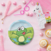 Funny Frog Pappteller (Party)