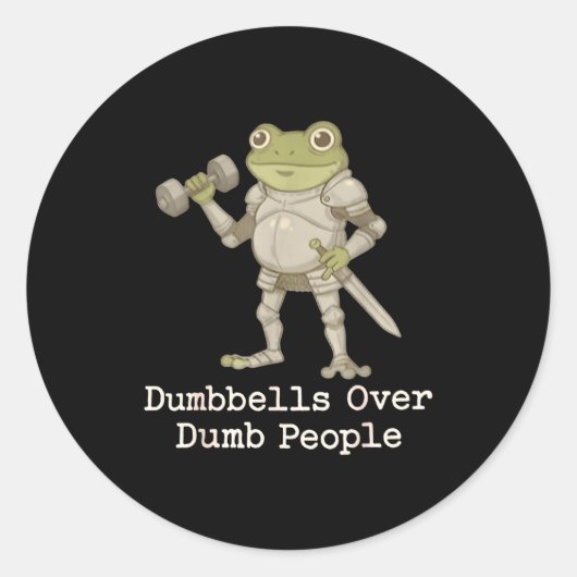 Funny Frog Pregnancy Announcement Medieval Pregnan Runder Aufkleber (Vorderseite)