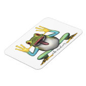 Funny Frog Premium Magnet (Linke Seite)