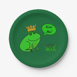 Funny Frog Prince - Kids Party Paper Teller