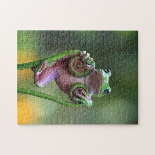 Funny Frog Puzzle (Horizontal)