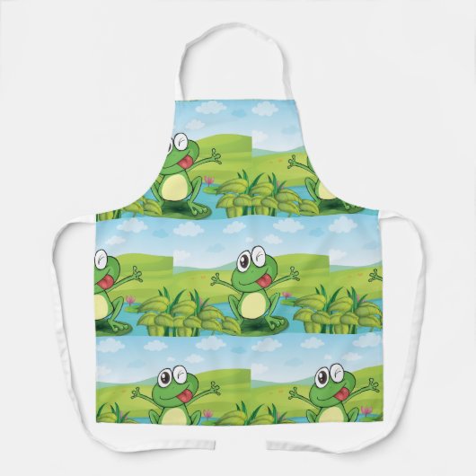 Funny Frog Schürze (Vorderseite)
