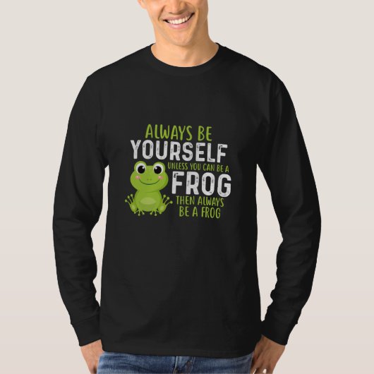 Funny Frog Shirt | Sarcastischer T - Shirt | Funny (Vorderseite)