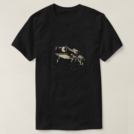 Funny Frog Shirt Unalive MysMeme Retro Ästhetik (Design vorne)