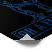 Funny Frog Smart Fella Fart Smella Cowboy Humor  Poster (Ecke)