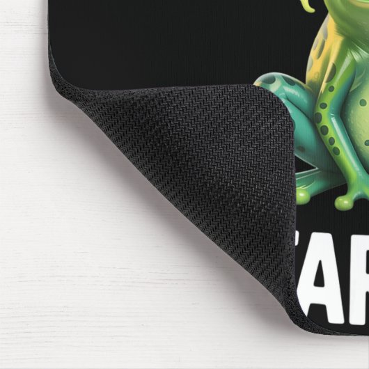 Funny Frog - Sometimes I Just Be Fartin'  Mousepad (Ecke)