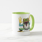 Funny Frog Tasse (VorderseiteRechts)