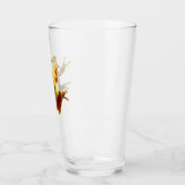 Funny Frog Toad Green Glass Cup Glas (Links)