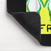 Funny Frog We Are All Frog Mousepad (Ecke)