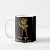 Funny Frog Western Engagement Matching Couples Tee Kaffeetasse (Links)