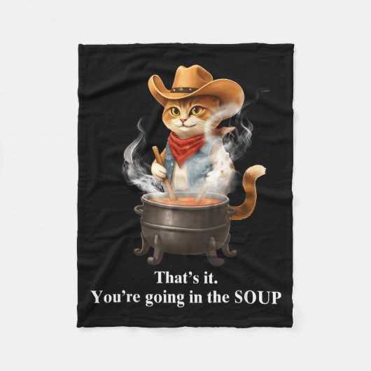 Funny Frog Witch Meme That's It You're Going In Th Fleecedecke (Vorderseite)