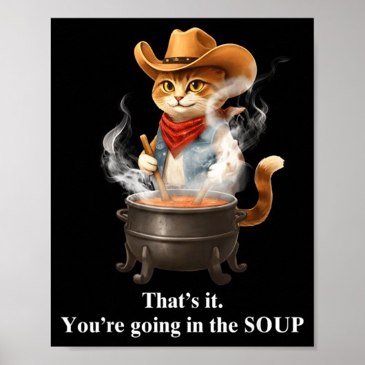 Funny Frog Witch Meme That's It You're Going In Th Poster (Vorne)