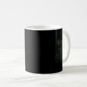 Funny Frog Wizard Off To Commit Tom Foolery Eclips Kaffeetasse (VorderseiteRechts)