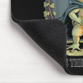 Funny Frog Wizard twas The tism M'lord Fantasy Art Mousepad (Ecke)