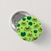 Funny Frogs Button (Vorne & Hinten)