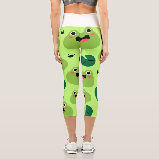 Funny Frogs Capri Leggings (Rückseite)