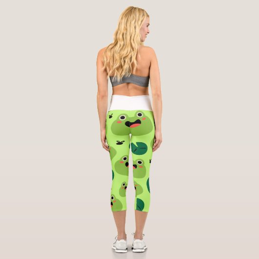 Funny Frogs Capri Leggings (Rückseite)