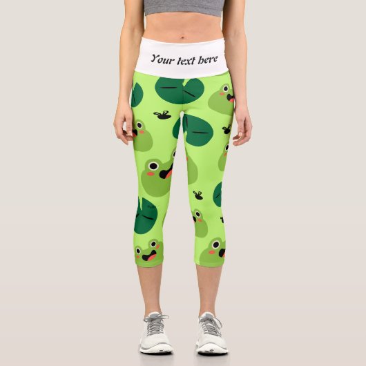 Funny Frogs Capri Leggings (Vorderseite)