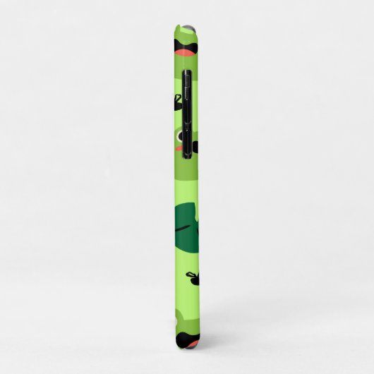 Funny Frogs Case-Mate iPhone Hülle (Hinten/Links)