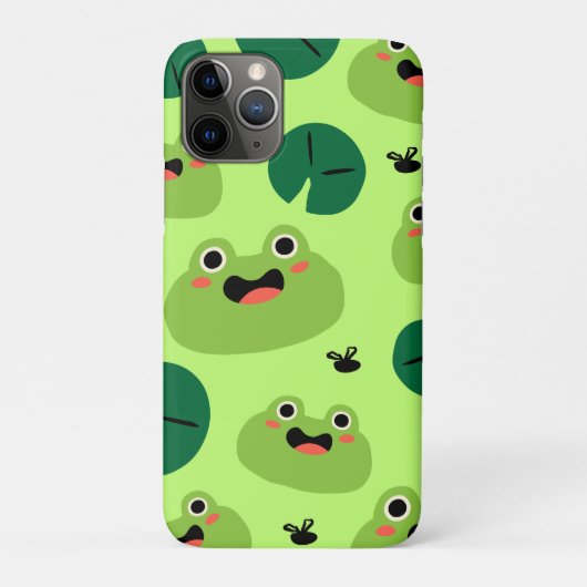 Funny Frogs Case-Mate iPhone Hülle (Rückseite)