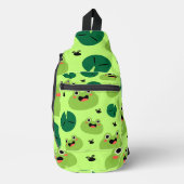 Funny Frogs Crossbody Bag (Vorderseite)