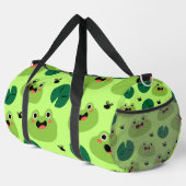 Funny Frogs Duffle Bag (Rechte Ecke)