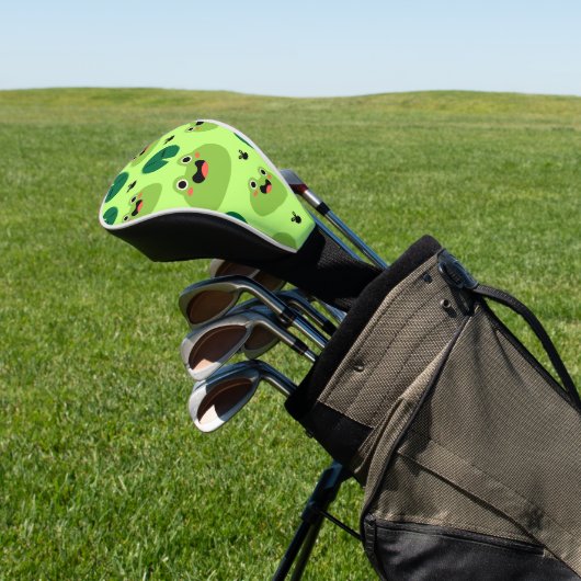 Funny Frogs Golf Headcover (In SItu)
