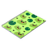 Funny Frogs Notizblock (Linke Seite)