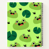 Funny Frogs Notizblock (Rückseite)