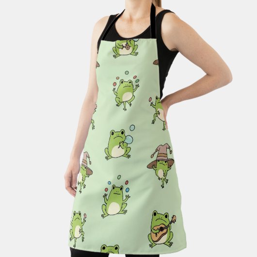 Funny Frogs on the Go Schürze (InSitu)