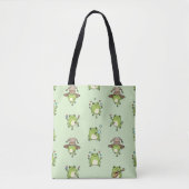 Funny Frogs on the Go Tasche (Vorderseite)