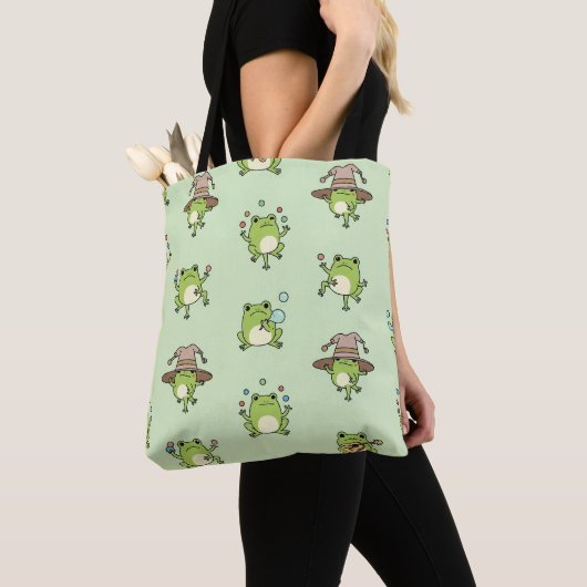 Funny Frogs on the Go Tasche (Von Nahem)
