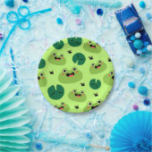 Funny Frogs Pappteller (Party)