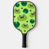 Funny Frogs Pickleball Schläger (Rückseite)