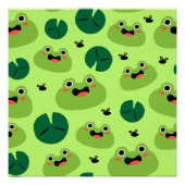 Funny Frogs Poster (Vorderseite)