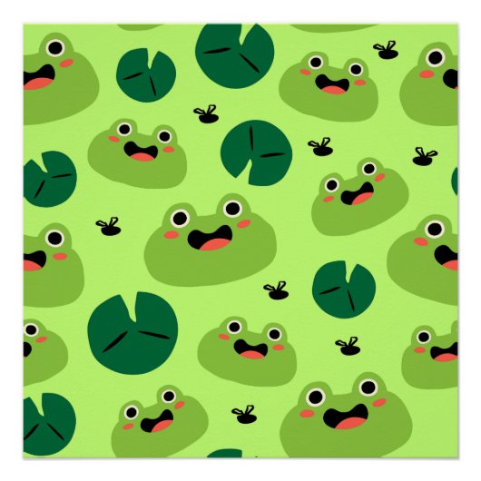 Funny Frogs Poster (Vorderseite)