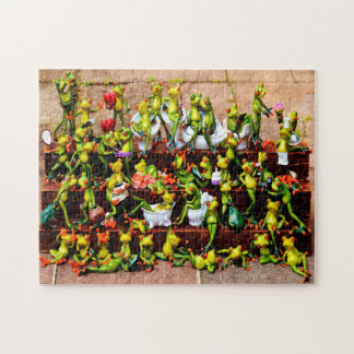Funny Frogs Puzzle